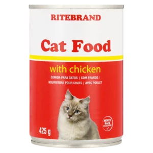 Ritebrand Cat Food With Chicken 425g