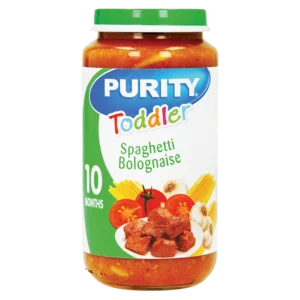Purity Toddler Spaghetti Bolognaise Baby Food 250ml Purity Toddler Spaghetti Bolognaise Baby Food 250ml