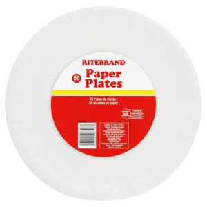 Ritebrand Papar Plates 50 Pack Ritebrand Papar Plates 50 Pack