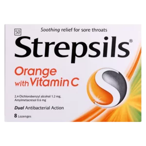 Strepsils Orange Lozenges 8 Pack Strepsils Orange Lozenges 8 Pack