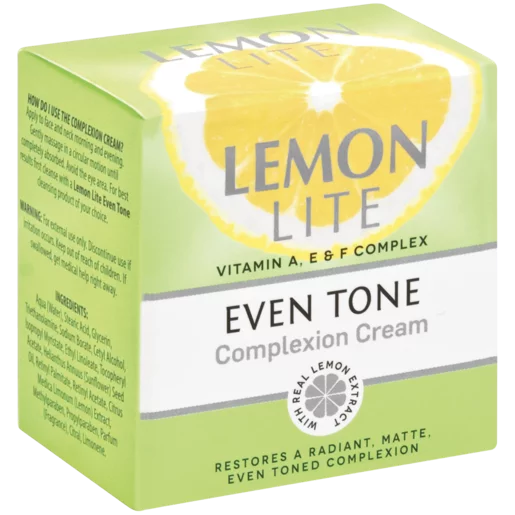 Lemon Lite Even Tone Complexion Cream Jar 50ml