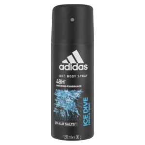 Adidas Ice Dive Mens Body Spray Deodorant 150ml Adidas Ice Dive Mens Body Spray Deodorant 150ml