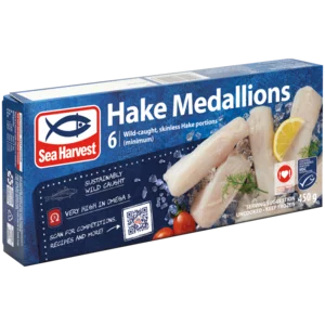 Sea Harvest Frozen Hake Medallions 6 Pieces 450g