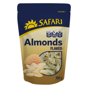 Safari Flaked Almonds 100g Safari Flaked Almonds 100g