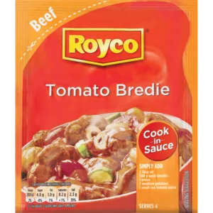 Royco Tomato Bredie Instant Cook-In-Sauce 57g Royco Tomato Bredie Instant Cook-In-Sauce 57g