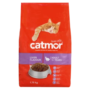 Catmor Adult Liver Flavour Cat Food Pack 1.75kg Catmor Adult Liver Flavour Cat Food Pack 1.75kg