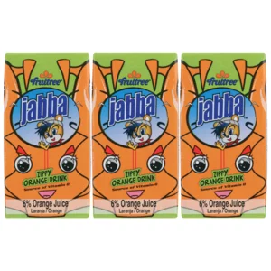 Fruitree Jabba Zippy Orange Drink 3x160ml Fruitree Jabba Zippy Orange Drink 3x160ml