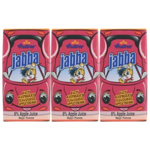 Fruitree Jabba Racy Raspberry Flavoured Apple Drink 3x160ml Fruitree Jabba Racy Raspberry Flavoured Apple Drink 3x160ml