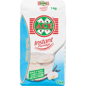 ACE Vanilla Flavoured Instant Porridge 1kg
