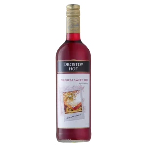 Drostdy Hof Natural Sweet Red Wine Bottle 750ml