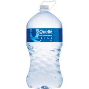 aQuellé Still Natural Spring Water Bottle 5L