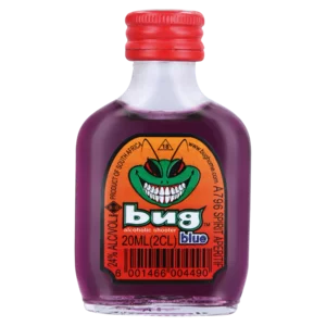 Bug Blue Purple Shooter Bottle 20ml Bug Blue Purple Shooter Bottle 20ml