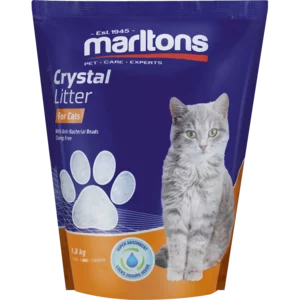Marltons Crystal Cat Litter Pack 1.5kg Marltons Crystal Cat Litter Pack 1.5kg