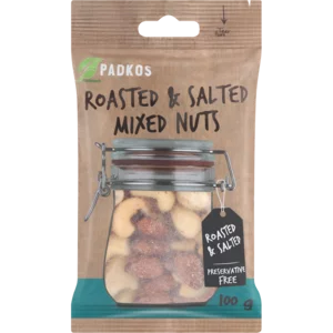 Padkos Roasted & Salted Mixed Nuts 100g