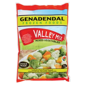 Genadenal Valley Mix Frozen Mixed Vegetables 1kg
