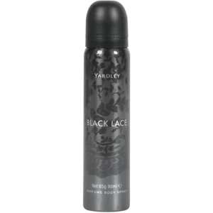 Yardley Black Lace Ladies Aerosol 90ml