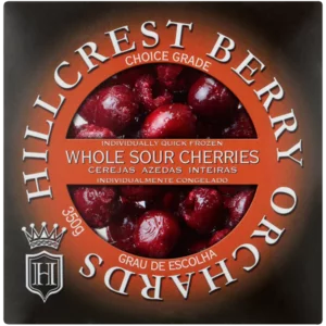 Hillcrest Frozen Whole Sour Cherries 350g Hillcrest Frozen Whole Sour Cherries 350g
