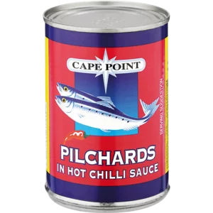 Cape Point Pilchards In Chilli Sauce Can 400g