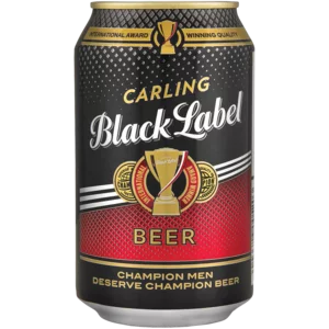 Carling Black Label Beer Can 330ml Carling Black Label Beer Can 330ml