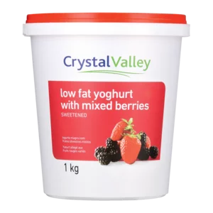 Crystal Valley Low Fat Mixed Berries Yoghurt 1kg