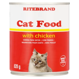 Ritebrand Cat Food With Chicken Can 820g Ritebrand Cat Food With Chicken Can 820g