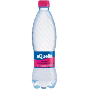 aQuellé Strawberry Flavoured Sparkling Water 500ml aQuellé Strawberry Flavoured Sparkling Water 500ml