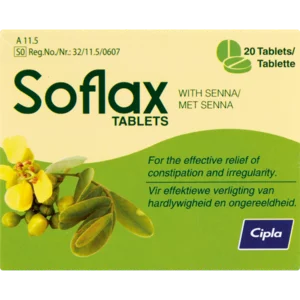Cipla Soflax Sennoside Tablets 20 Pack Cipla Soflax Sennoside Tablets 20 Pack