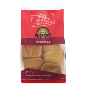 Cookie Factory Shortbread Confectionery Biscuits 200g Cookie Factory Shortbread Confectionery Biscuits 200g