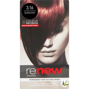 Renew Burgundy 3.16 Permanent Hair Colour Créme 50ml Renew Burgundy 3.16 Permanent Hair Colour Créme 50ml