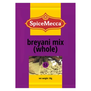 Spice Mecca Whole Breyani Mix 50g Spice Mecca Whole Breyani Mix 50g