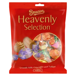 Beacon Heavenly Selection Assorted Chocolate Sweets 500g Beacon Heavenly Selection Assorted Chocolate Sweets 500g