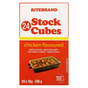 Ritebrand Chicken Flavoured Stock Cubes 24 Pack Ritebrand Chicken Flavoured Stock Cubes 24 Pack