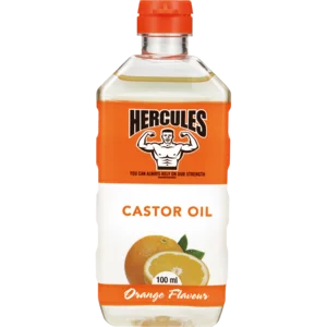 Hercules Orange Flavoured Caster Oil 100ml Hercules Orange Flavoured Caster Oil 100ml