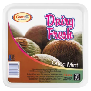 Gatti Choc Mint Flavoured Ice Cream Tub 5L Gatti Choc Mint Flavoured Ice Cream Tub 5L