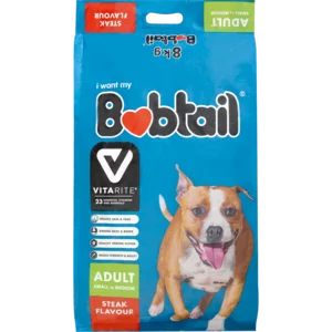 Bobtail Steak Flavoured Small/Medium Dog Food 8kg Bobtail Steak Flavoured Small/Medium Dog Food 8kg