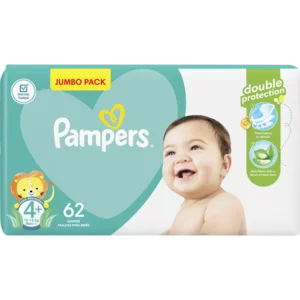 Pampers Baby-Dry Size 4+ Nappies 62 Pack Pampers Baby-Dry Size 4+ Nappies 62 Pack