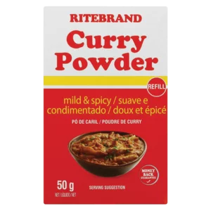Ritebrand Mild & Spicy Curry Powder 50g Ritebrand Mild & Spicy Curry Powder 50g