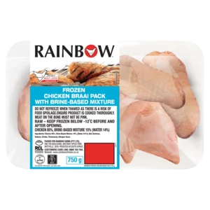 Rainbow Frozen Chicken Braai Pack 750g