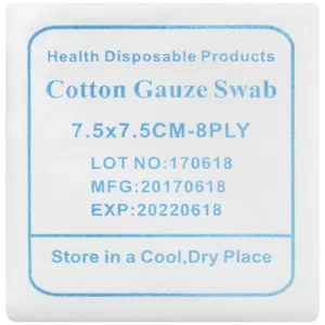 Medirite Non-Sterile 75mm Gauze Swabs 100 Pack Medirite Non-Sterile 75mm Gauze Swabs 100 Pack