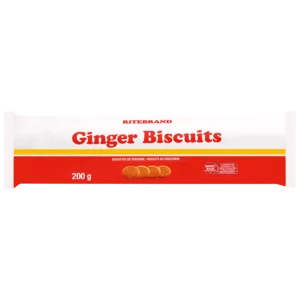 Ritebrand Ginger Biscuits 200g Ritebrand Ginger Biscuits 200g