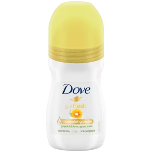 Dove Ladies Go Fresh Grapefruit & Lemongrass Scented Anti-Perspirant Roll-On 50ml Dove Ladies Go Fresh Grapefruit & Lemongrass Scented Anti-Perspirant Roll-On 50ml
