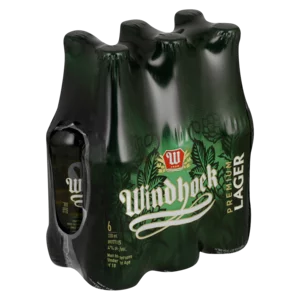 Windhoek Premium Lager Beer Bottles 6x330ml