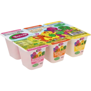 Fair Cape Barney Full Cream Strawberry/Peach/Pear Flavoured Smooth Yoghurt 6x100g Fair Cape Barney Full Cream Strawberry/Peach/Pear Flavoured Smooth Yoghurt 6x100g