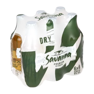 Savanna Dry Premium Cider Bottles 6x330ml Savanna Dry Premium Cider Bottles 6x330ml