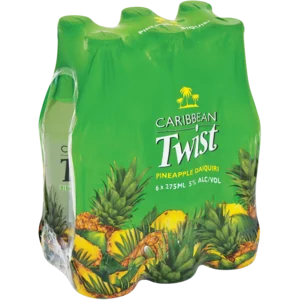 Carribean Twist Pineapple Daiquiri Spirit Cooler Bottles 6x275ml