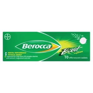 Bayer Berocca Boost Effervescent Tablets 10 Pack
