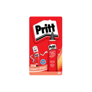 Pritt Multipurpose Adhesive Clear Glue 25ml Pritt Multipurpose Adhesive Clear Glue 25ml