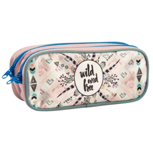 Totem Double Bag Teen Pencil Bag Totem Double Bag Teen Pencil Bag