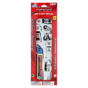 Dynamic Forces Die Cast Metal Motorbike, Vehicle & Helicopter Set 6 Pack