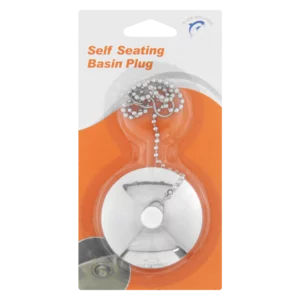 Blue Dolphin Self Seating Basin Plug